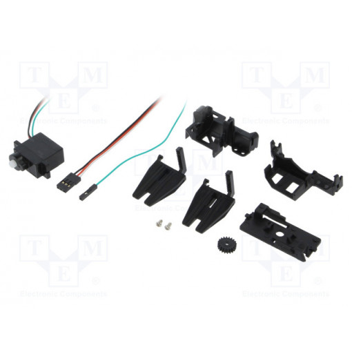 MICRO GRIPPER KIT WITH POSITION FEEDBACK; Gripper; 4.8÷6VDC; Kit: mechanical parts,servo; POLOLU
