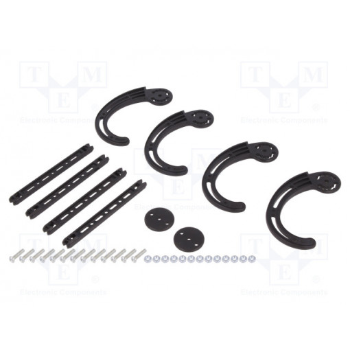 BUMPER CAGE KIT FOR BALBOA; Bumper cage; black; screw; Application: POLOLU-3575; POLOLU