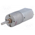 250:1 METAL GEARMOTOR 20DX46L MM 6V CB; Motor: DC; with gearbox; 6VDC; 2.9A; Shaft: D spring; 60rpm; POLOLU