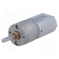 391:1 METAL GEARMOTOR 20DX46L MM 6V CB; Motor: DC; with gearbox; 6VDC; 2.9A; Shaft: D spring; 37rpm; POLOLU
