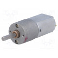 125:1 METAL GEARMOTOR 20DX44L MM 6V CBE; Motor: DC; with gearbox; 6VDC; 2.9A; Shaft: D spring; 120rpm; POLOLU