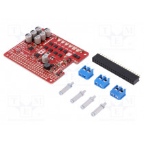 DUAL G2 HP MOTOR DRIVER 24V14 RPI; DC-motor driver; DUAL G2; 100kHz; PWM,TTL,analog; 6.5÷36V; shield; POLOLU
