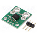 ACHS-7122 CURRENT SENSOR CARRIER -20A+20; Sensor: current; 4.5÷5.5VDC; IC: ACS7122; 20.3x17.8mm; 0.1V/A; POLOLU ACHS-7122 CURRENT SENSOR CARRIER -20A+20; Sensor: current; 4.5÷5.5VDC; IC: ACS7122; 20.3x17.8mm; 0.1V/A; POLOLU