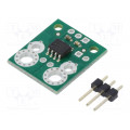 ACHS-7125 CURRENT SENSOR -50A TO +50A; Sensor: current; 4.5÷5.5VDC; IC: ACHS-7125; 20.3x17.8mm; 0.04V/A; POLOLU ACHS-7125 CURRENT SENSOR -50A TO +50A; Sensor: current; 4.5÷5.5VDC; IC: ACHS-7125; 20.3x17.8mm; 0.04V/A; POLOLU