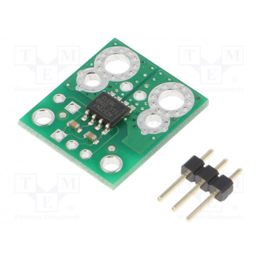 ACS724 CURRENT SENSOR CARRIER -20A TO +2; Sensor: current; 4.5÷5.5VDC; IC: ACS724; 20.3x17.8mm; I DC: -20÷20A; POLOLU ACS724 CURRENT SENSOR CARRIER -20A TO +2; Sensor: current; 4.5÷5.5VDC; IC: ACS724; 20.3x17.8mm; I DC: -20÷20A; POLOLU