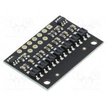 QTR-HD-07RC REFLECTANCE SENSOR ARRAY; Sensor: distance; reflective; 2.9÷5.5VDC; digital; Channels: 7; POLOLU