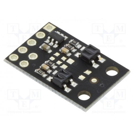 QTR-MD-02RC REFLECTANCE SENSOR ARRAY; Sensor: distance; reflective; 2.9÷5.5VDC; digital; Channels: 2; POLOLU