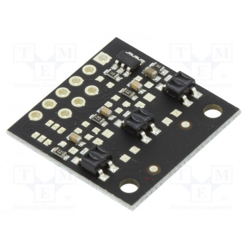 QTR-MD-03RC REFLECTANCE SENSOR ARRAY; Sensor: distance; reflective; 2.9÷5.5VDC; digital; Channels: 3; POLOLU