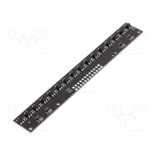 QTR-MD-16RC REFLECTANCE SENSOR ARRAY; Sensor: distance; reflective; 2.9÷5.5VDC; digital; Channels: 16; POLOLU