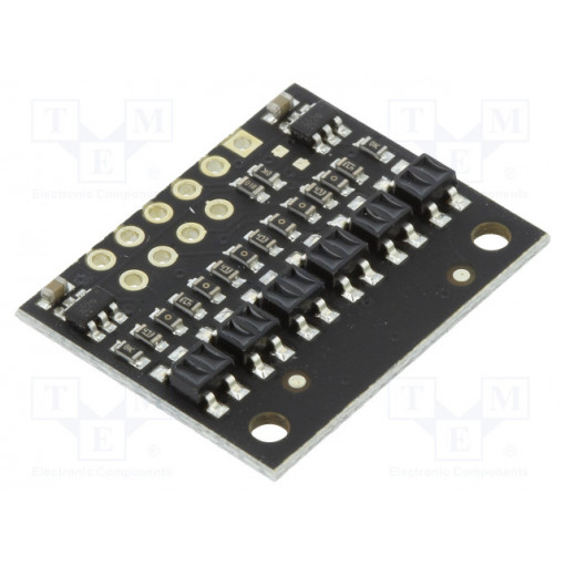 QTR-HD-06A REFLECTANCE SENSOR ARRAY; Sensor: distance; reflective; 2.9÷5.5VDC; analog; Channels: 6; POLOLU