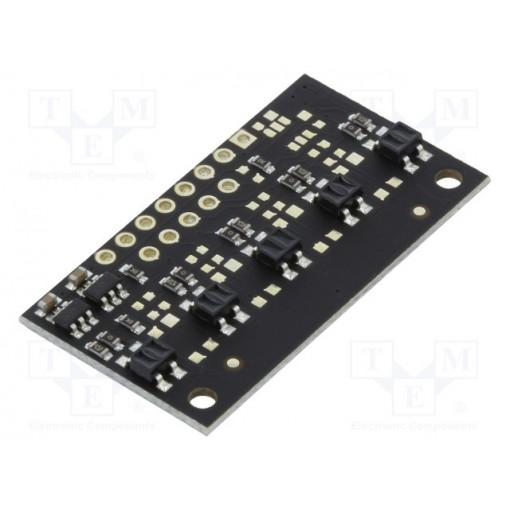 QTR-MD-05A REFLECTANCE SENSOR ARRAY; Sensor: distance; reflective; 2.9÷5.5VDC; analog; Channels: 5; POLOLU
