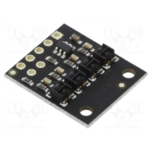 QTRX-HD-04RC REFLECTANCE SENSOR ARRAY; Sensor: distance; reflective; 2.9÷5.5VDC; digital; Channels: 4; POLOLU