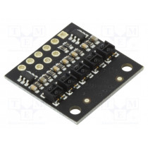 QTRX-HD-05RC REFLECTANCE SENSOR ARRAY; Sensor: distance; reflective; 2.9÷5.5VDC; digital; Channels: 5; POLOLU