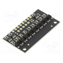 QTRX-HD-09RC REFLECTANCE SENSOR ARRAY; Sensor: distance; reflective; 2.9÷5.5VDC; digital; Channels: 9; POLOLU