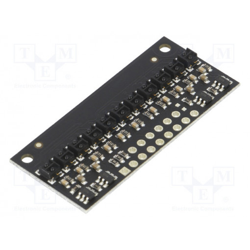 QTRX-HD-11RC REFLECTANCE SENSOR ARRAY: 1; Sensor: distance; reflective; 2.9÷5.5VDC; analog; Channels: 6; POLOLU