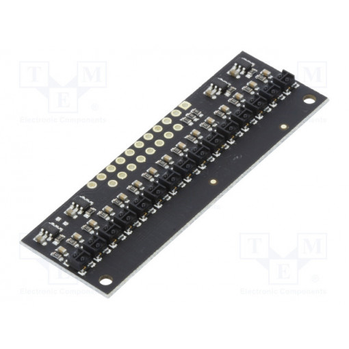 QTRX-HD-15RC REFLECTANCE SENSOR ARRAY; Sensor: distance; reflective; 2.9÷5.5VDC; digital; Channels: 15; POLOLU