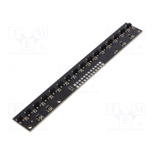 QTRX-MD-16RC REFLECTANCE SENSOR ARRAY; Sensor: distance; reflective; 2.9÷5.5VDC; digital; Channels: 16; POLOLU