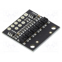 QTRX-HD-05A REFLECTANCE SENSOR ARRAY; Sensor: distance; reflective; 2.9÷5.5VDC; analog; Channels: 5; POLOLU