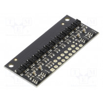 QTRX-HD-11A REFLECTANCE SENSOR ARRAY: 11; Sensor: distance; reflective; 2.9÷5.5VDC; analog; Channels: 11; POLOLU