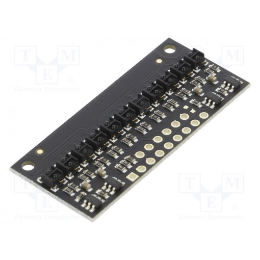 QTRX-HD-11A REFLECTANCE SENSOR ARRAY: 11; Sensor: distance; reflective; 2.9÷5.5VDC; analog; Channels: 11; POLOLU