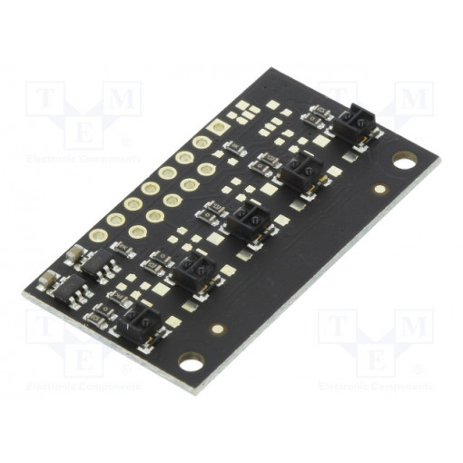 QTRX-MD-05A REFLECTANCE SENSOR ARRAY; Sensor: distance; reflective; 2.9÷5.5VDC; analog; Channels: 5; POLOLU