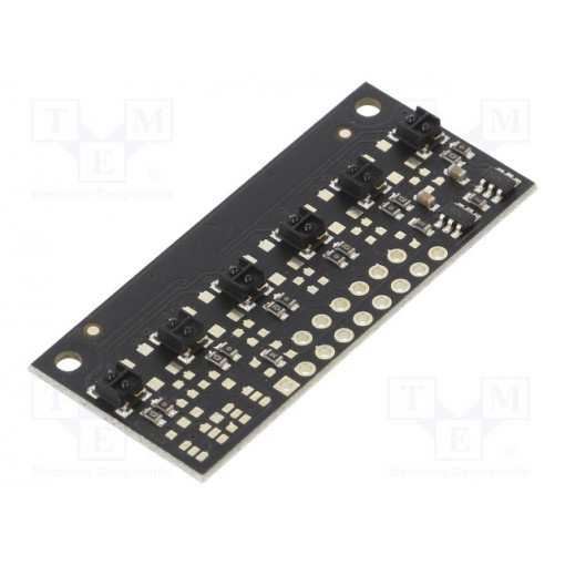 QTRX-MD-06A REFLECTANCE SENSOR ARRAY; Sensor: distance; reflective; 2.9÷5.5VDC; analog; Channels: 6; POLOLU