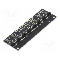 QTRX-MD-08A REFLECTANCE SENSOR ARRAY; Sensor: distance; reflective; 2.9÷5.5VDC; analog; Channels: 8; POLOLU