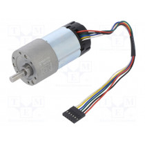 150:1 METAL GEARMOTOR 37DX73L 24V 64 CPR; Motor: DC; POLOLU
