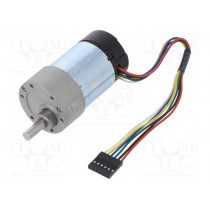 6.3:1 METAL GEARMOTOR 37DX65L 24V 64 CPR; Motor: DC; POLOLU
