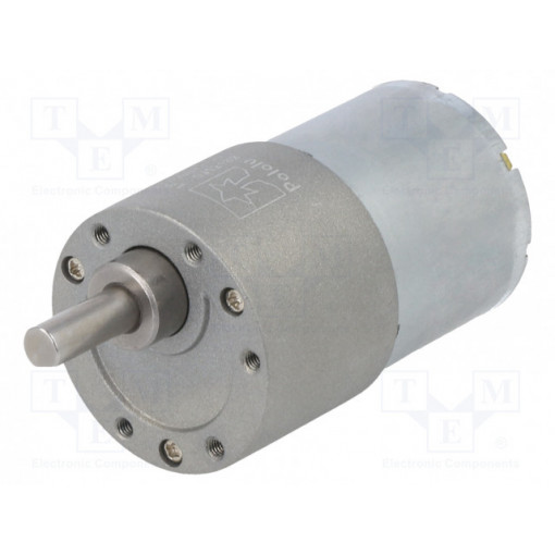 100:1 METAL GEARMOTOR 37DX57L MM; Motor: DC; POLOLU
