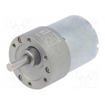 10:1 METAL GEARMOTOR 37DX50LMM 12V; Motor: DC; POLOLU 10:1 METAL GEARMOTOR 37DX50LMM 12V; Motor: DC; POLOLU