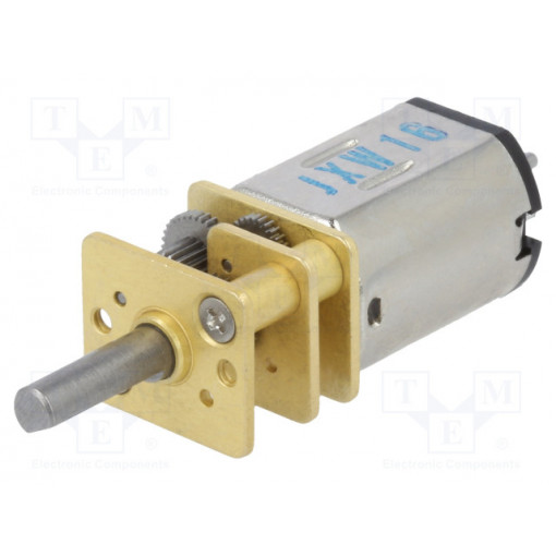 15:1 MICRO METAL GEARMOTOR MP 6V EXT.MOT; Motor: DC; POLOLU