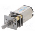 380:1 MICRO METAL GEARMOTOR MP 6V EXTEND; Motor: DC; with gearbox; Medium Power; 6VDC; 670mA; Shaft: D spring; POLOLU