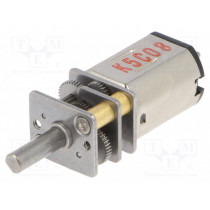 380:1 MICRO METAL GEARMOTOR HP 6V EXTEND; Motor: DC; with gearbox; HP; 6VDC; 1.6A; Shaft: D spring; 84rpm; POLOLU