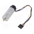 47:1 METAL GEARMOTOR 25DX67L MM HP 6V WI; Motor: DC; with encoder,with gearbox; HP; 6VDC; 6.5A; 200rpm; 101g; POLOLU 47:1 METAL GEARMOTOR 25DX67L MM HP 6V WI; Motor: DC; with encoder,with gearbox; HP; 6VDC; 6.5A; 200rpm; 101g; POLOLU