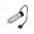 99:1 METAL GEARMOTOR 25DX69L MM HP 6V WI; Motor: DC; with encoder,with gearbox; HP; 6VDC; 6.5A; 97rpm; 103g; POLOLU