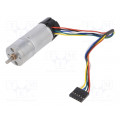 47:1 METAL GEARMOTOR 25DX67L MM HP 12V W; Motor: DC; with encoder,with gearbox; HP; 12VDC; 5.6A; 210rpm; POLOLU 47:1 METAL GEARMOTOR 25DX67L MM HP 12V W; Motor: DC; with encoder,with gearbox; HP; 12VDC; 5.6A; 210rpm; POLOLU