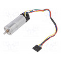 99:1 METAL GEARMOTOR 25DX69L MM HP 12V W; Motor: DC; with encoder,with gearbox; Medium Power; 12VDC; 5.6A; POLOLU 99:1 METAL GEARMOTOR 25DX69L MM HP 12V W; Motor: DC; with encoder,with gearbox; Medium Power; 12VDC; 5.6A; POLOLU