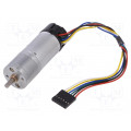 75:1 METAL GEARMOTOR 25DX69L MM LP 12V W; Motor: DC; with encoder,with gearbox; LP; 12VDC; 1.1A; 71rpm; POLOLU