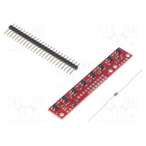 POLOLU-960; Sensor: distance; reflective; 3.3÷5VDC; Channels: 8; 75x12.7mm; POLOLU