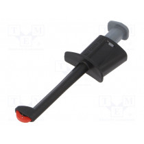 73103-0; Clip-on probe; hook type; 20A; black; 137mm; POMONA