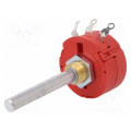 3114307602; Potentiometer: shaft; single turn; 5kΩ; 2W; ±10%; 6mm; Shaft: smooth; AB ELEKTRONIK