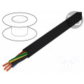 11003802; Wire; HELUPOWER® 1000; stranded; Cu; 4G1,5mm2; PVC; black; 0.6/1kV; HELUKABEL