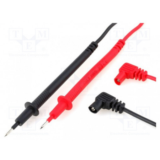 ; Set of test leads; Urated: 60VDC; Len: 0.7m; 2x test lead; 