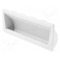51955-C3; Holder; Mat: technopolymer (PA); grey; L: 37mm; W: 92mm; F2: 0.5kN; ELESA+GANTER 51955-C3; Holder; Mat: technopolymer (PA); grey; L: 37mm; W: 92mm; F2: 0.5kN; ELESA+GANTER