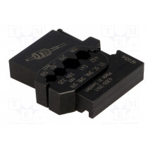 4300-3141; Crimping jaws; crimping fiber optic connectors SMA, SMB type; PRESSMASTER