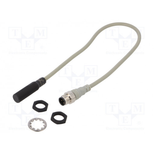 PRFAWT12-2DO-IV; Sensor: inductive; Output conf: 2-wire NO; 2mm; 12÷24VDC; M12; IP67; AUTONICS