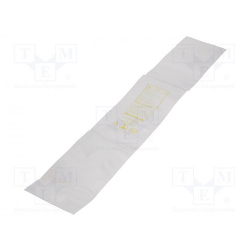 STP40152660; Protection bag; ESD; L: 660mm; W: 152mm; Thk: 100um; 100pcs.; STATICTEC