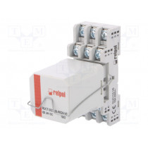 PRUCT-2023-26-W024-V0; Relay: interface; 3PST-NO; Ucoil: 24VDC; 16A; 16A/250VAC; 16A/24VDC; RELPOL