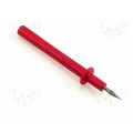 PRUEF2700RT; Test probe; red; Tip diameter: 4mm; Socket size: 4mm; HIRSCHMANN T&M